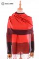 MERINO WOOL AND SILK SCARF PLAIDS SWMF1