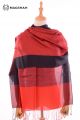 MERINO WOOL AND SILK SCARF PLAIDS SWMF2