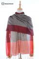 MERINO WOOL AND SILK SCARF PLAIDS SWMF3