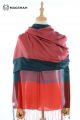 MERINO WOOL AND SILK SCARF PLAIDS SWMF5