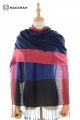MERINO WOOL AND SILK SCARF PLAIDS SWMF7
