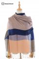 MERINO WOOL AND SILK SCARF PLAIDS SWMF8