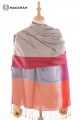 MERINO WOOL AND SILK SCARF PLAIDS SWMF9
