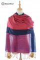 MERINO WOOL AND SILK SCARF PLAIDS SWMG1