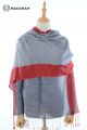 MERINO WOOL AND SILK SCARF PLAIDS SWMG12