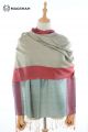 MERINO WOOL AND SILK SCARF PLAIDS SWMG14