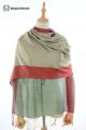 MERINO WOOL AND SILK SCARF PLAIDS SWMG17