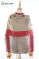 MERINO WOOL AND SILK SCARF PLAIDS SWMG19