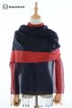 MERINO WOOL AND SILK SCARF PLAIDS SWMG30
