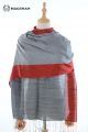 MERINO WOOL AND SILK SCARF PLAIDS SWMG31