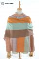 MERINO WOOL AND SILK SCARF PLAIDS SWMH2