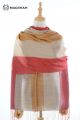MERINO WOOL AND SILK SCARF PLAIDS SWMH3