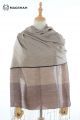 MERINO WOOL AND SILK SCARF PLAIDS SWMK5
