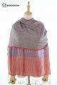 MERINO WOOL AND SILK SCARF PLAIDS SWMK9