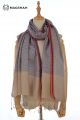 MERINO WOOL AND SILK SCARF PLAIDS SWMP2