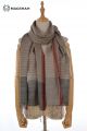 MERINO WOOL AND SILK SCARF PLAIDS SWMP5