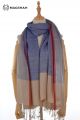 MERINO WOOL AND SILK SCARF PLAIDS SWMQ1
