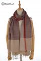 MERINO WOOL AND SILK SCARF PLAIDS SWMQ2