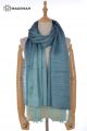 MERINO WOOL AND SILK SCARF DOUBLE SHADE SWR02