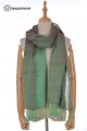 MERINO WOOL AND SILK SCARF DOUBLE SHADE SWR04