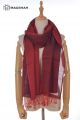 MERINO WOOL AND SILK SCARF DOUBLE SHADE SWR06