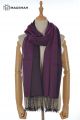MERINO WOOL AND SILK SCARF DOUBLE SHADE SWR08