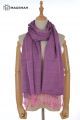 MERINO WOOL AND SILK SCARF DOUBLE SHADE SWR11