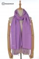 MERINO WOOL AND SILK SCARF DOUBLE SHADE SWR14