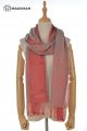 MERINO WOOL AND SILK SCARF DOUBLE SHADE SWR17