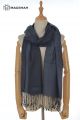 MERINO WOOL AND SILK SCARF DOUBLE SHADE SWR25