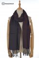 MERINO WOOL AND SILK SCARF DOUBLE SHADE SWR27