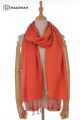 MERINO WOOL AND SILK SCARF DOUBLE SHADE SWR28