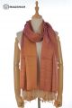 MERINO WOOL AND SILK SCARF DOUBLE SHADE SWR32