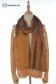 MERINO WOOL AND SILK SCARF DOUBLE SHADE SWR35