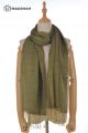 MERINO WOOL AND SILK SCARF DOUBLE SHADE SWR39