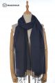 MERINO WOOL AND SILK SCARF DOUBLE SHADE SWR46