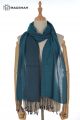 MERINO WOOL AND SILK SCARF DOUBLE SHADE SWR47