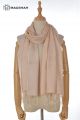 MERINO WOOL AND SILK SCARF DOUBLE SHADE SWR57