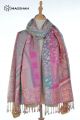 VISCOSE HIGH QUALITY JAMAVAR SCARF VJMG3