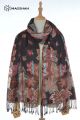 VISCOSE HIGH QUALITY JAMAVAR SCARF VJMK3