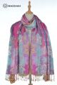 VISCOSE HIGH QUALITY JAMAVAR SCARF VJMK6