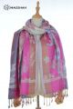 VISCOSE HIGH QUALITY JAMAVAR SCARF VJMN1