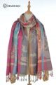 VISCOSE HIGH QUALITY JAMAVAR SCARF VJMN4