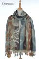 VISCOSE HIGH QUALITY JAMAVAR SCARF VJMQ3