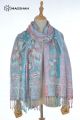 VISCOSE HIGH QUALITY JAMAVAR SCARF VJMR4