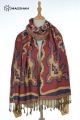 VISCOSE HIGH QUALITY JAMAVAR SCARF VJMY2