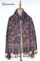 VISCOSE HIGH QUALITY JAMAVAR SCARF VJMZB