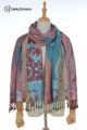 VISCOSE HIGH QUALITY JAMAVAR SCARF VJMZC