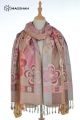 VISCOSE HIGH QUALITY JAMAVAR SCARF VJMZD