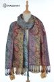 VISCOSE HIGH QUALITY JAMAVAR SCARF VJMZF1
